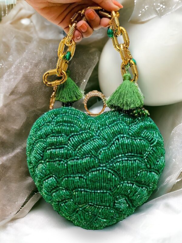 Evergreen Love Clutch