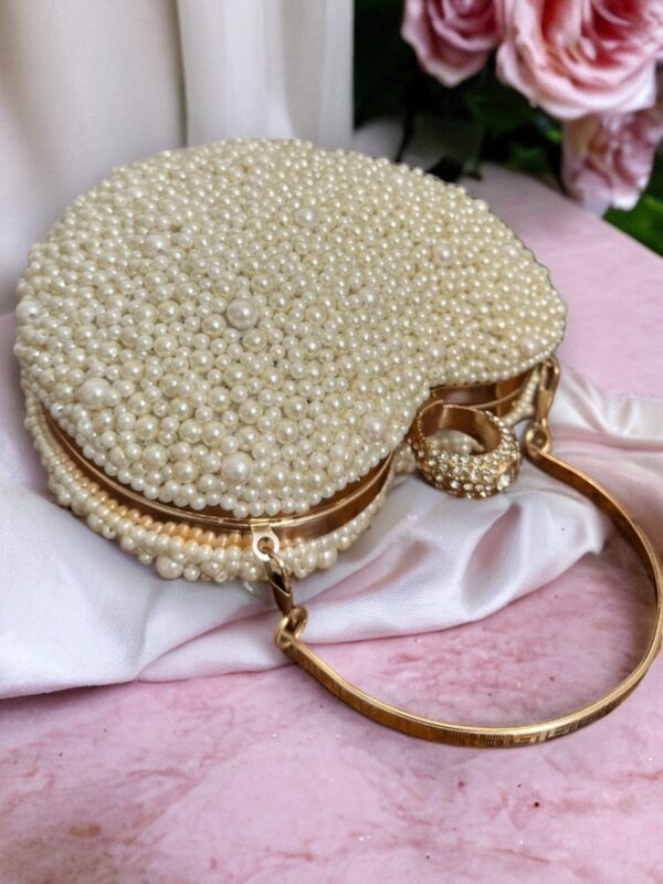 Heart of Pearls Clutch
