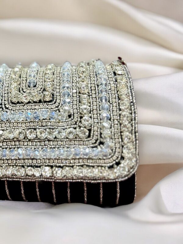 Obsidian Glamour Clutch - Image 3