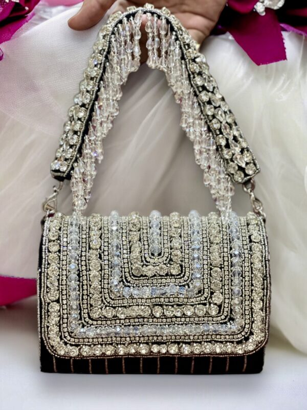 Obsidian Glamour Clutch