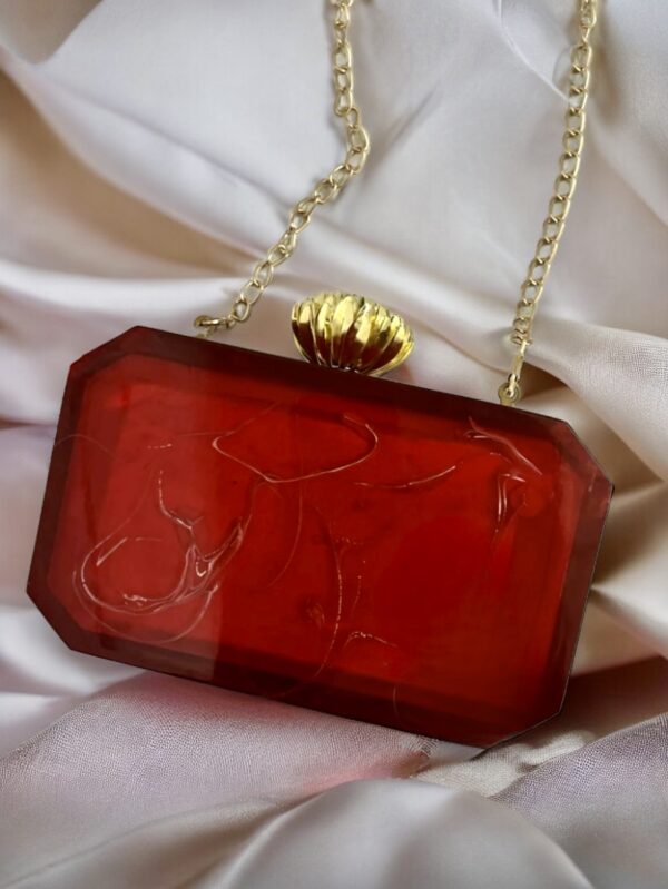 Ruby Reflections Clutch - Image 3