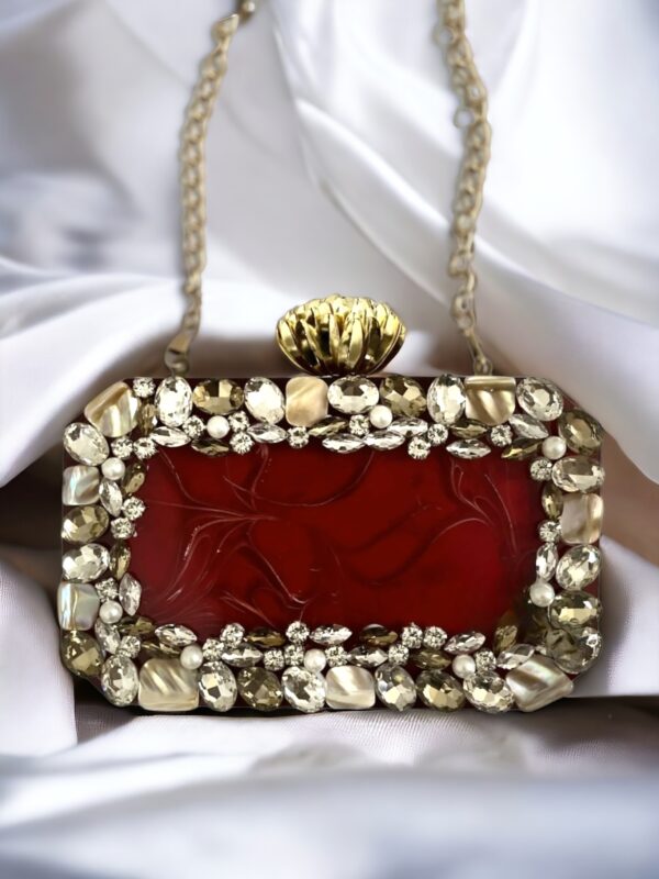 Ruby Reflections Clutch - Image 2