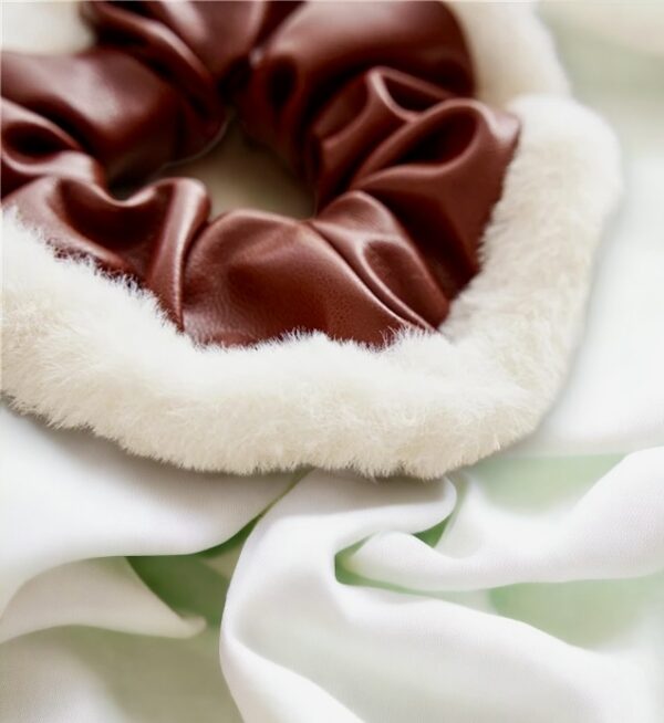 Leather Luxe Scrunchies (pack of 2) - Image 5